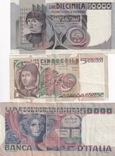 Billets italie 5000 d'occasion  Avignon