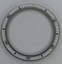 Universal Genève Unisonic Sub Original Vintage Bezel Bakelite NOS rare white comprar usado  Enviando para Brazil