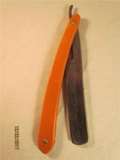 LÂMINA DE BARBEAR VINTAGE BRONZEADA BORDA RETA BRESDUCK 42 GARANTIA PARIS FRANÇA comprar usado  Enviando para Brazil
