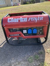 Clarke pg2500 2.2kva for sale  SITTINGBOURNE