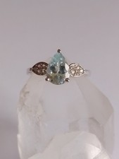 Sterling silver aquamarine for sale  EAST COWES