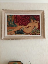 Tableau ancien femme d'occasion  Clamart