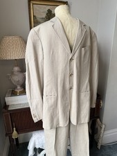 Mens linen suit for sale  SOUTHSEA