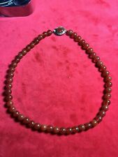 Collana corniola vintage usato  Cisterna di Latina