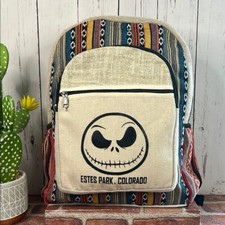 Usado, Mochila de cânhamo Jack Skellington Estes Park Colorado boho asteca sustentável nova sem etiquetas comprar usado  Enviando para Brazil
