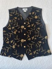 Gilet noir velours d'occasion  Le Puy-en-Velay