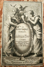 Gravure page titre d'occasion  Saint-Christophe-du-Ligneron