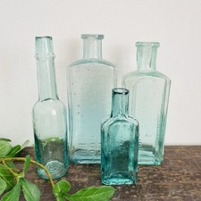 Antique glass apothecary for sale  BOLTON