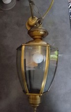 Lampe plafonnier laiton d'occasion  Brest