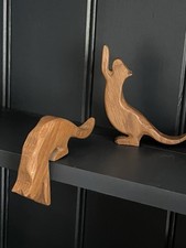 Vintage hand carved for sale  KENDAL