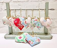 Fabric heart decoration for sale  ARDROSSAN