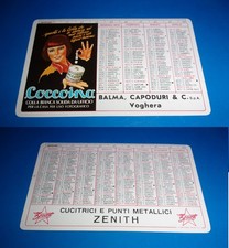 Calendario tascabile plastica usato  Solferino