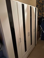 Kompakte kleiderschrank weiss gebraucht kaufen  Essen