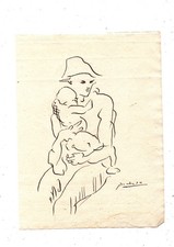 Pablo picasso disegno usato  Cava Manara