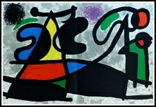 Joan miro composition d'occasion Joan miro composition d'occasion  Saint-Ouen