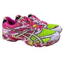 Tênis de corrida Asics Gel-Noosa Tri 6 feminino 11 T163N rosa floral Y2K vintage comprar usado  Enviando para Brazil