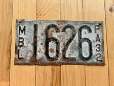 Licença de barco a motor 1932 Pensilvânia, usado comprar usado  Enviando para Brazil