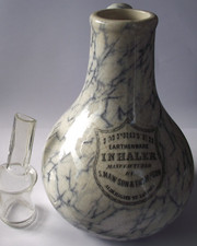 Vintage blue marble for sale  LINCOLN