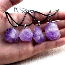 Kette amethyst anhänger gebraucht kaufen  Wörth am Rhein