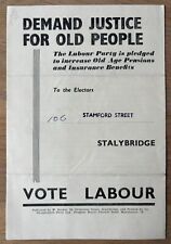 Labour party 1950 for sale  LONDON