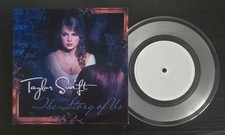 Taylor Swift The Story Of Us/Never Grow Up 7 Inch Clear Vinyl Test Pressing ! comprar usado  Enviando para Brazil