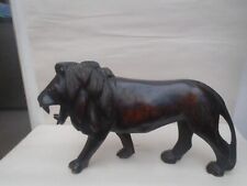 carved wood lion for sale  NORWICH