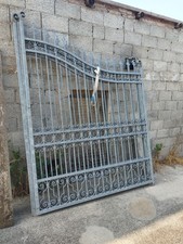 Cancello ferro battuto usato  Sustinente