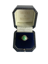 Jade ring 9ct for sale  LIVERPOOL
