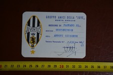 Tessera Juventus 1966/67 Fagnano Olona Busto Arsizio socio sostenitore - N3.1-8 comprar usado  Enviando para Brazil