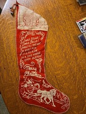 Vintage stenciled felt for sale  Spokane