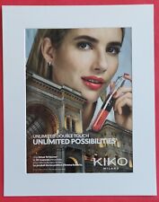 Publicité de presse:  Produit de beauté KIKO Milano Emma ROBERTS comprar usado  Enviando para Brazil