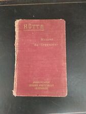 Manuel ingénieur hutte d'occasion  Liancourt