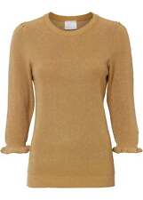 Pullover hellbraun metallic gebraucht kaufen  Deutschland