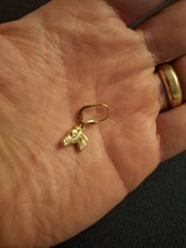Hrhänger 333 gelbgold gebraucht kaufen  Osloß