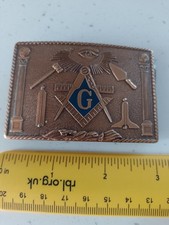 Vintage masonic belt for sale  RAMSGATE