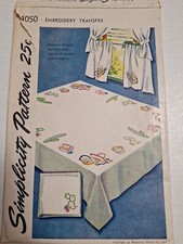 Tablecloth curtains embroidery for sale  Libby