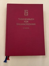 Taschenbuch galvanotechnik 12 gebraucht kaufen  Düsseldorf