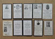 Sterbebild wk1 ww1 gebraucht kaufen  Schwarzach