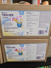 (8)Neocate Junior Vanilla, 14,1 oz FRETE GRÁTIS VALIDADE 30/10/2025, usado comprar usado  Enviando para Brazil