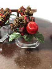 Christmas napkin rings for sale  ROCHESTER