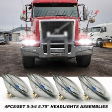 Kit Hi-Lo farol redondo 5,75 polegadas para Volvo VHD 2001-2019 4x 5-3/4", usado comprar usado  Enviando para Brazil