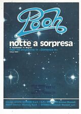 Spartito pooh notte usato  Settimo Torinese
