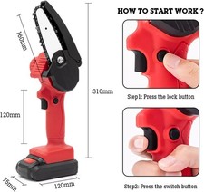 Mini motosega batteria usato  Napoli