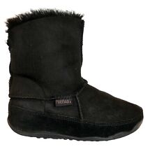 Fitflop black boots for sale  STOCKPORT