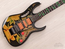 1991 Ibanez JEM77-FP Steve Vai Signature Guitarra Vintage Preto Padrão Floral comprar usado  Enviando para Brazil