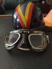 Motorradhelm vintage inklusive gebraucht kaufen  Bochum