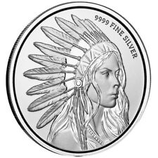 Silver round buffalo d'occasion  Expédié en Belgium