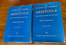 COMPLETE WORKS OF ARISTOTLE REVISED OXFORD TRANSLATION 2 VOLUME SET 1984 1ST ED. segunda mano  Embacar hacia Argentina