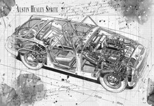 Line tech drawing for sale  UK