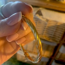 Armreif spange gold gebraucht kaufen  Stühlingen